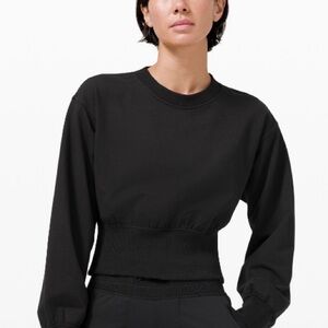 Lululemon | Contoured Waist Crew | Black | Size 10